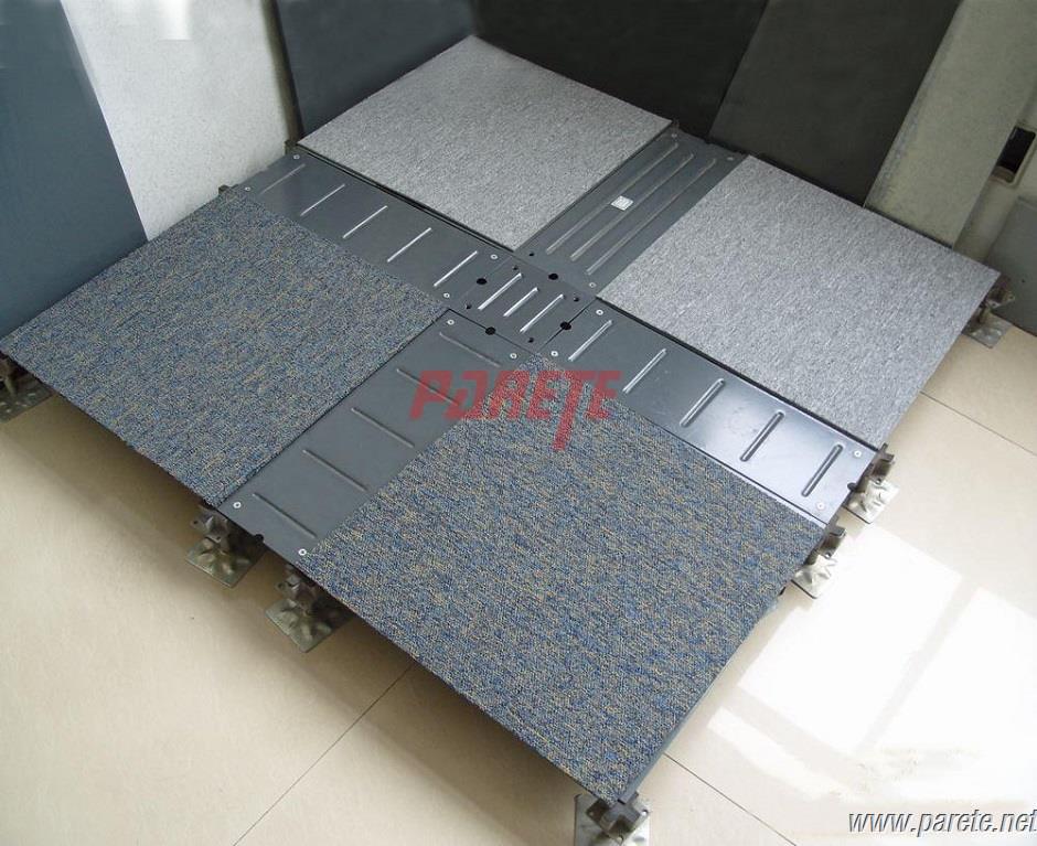steel raised floor with trunk